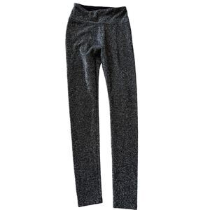 Wild Fable Women's Black Metallic High-Waisted Leggings - Size XS - NWT